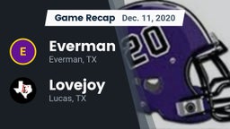 Recap: Everman  vs. Lovejoy  2020