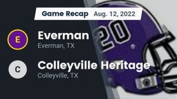 Recap: Everman  vs. Colleyville Heritage  2022