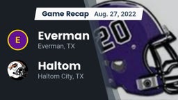 Recap: Everman  vs. Haltom  2022