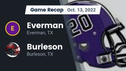 Recap: Everman  vs. Burleson  2022