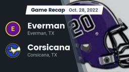 Recap: Everman  vs. Corsicana  2022