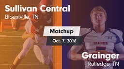 Matchup: Sullivan Central vs. Grainger  2016