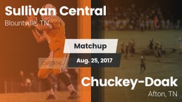 Matchup: Sullivan Central vs. Chuckey-Doak  2017