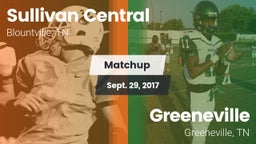 Matchup: Sullivan Central vs. Greeneville  2017