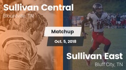 Matchup: Sullivan Central vs. Sullivan East  2018