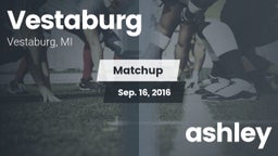 Matchup: Vestaburg vs. ashley 2016
