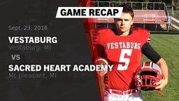 Recap: Vestaburg  vs. Sacred Heart Academy 2016