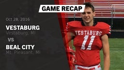 Recap: Vestaburg  vs. Beal City  2016