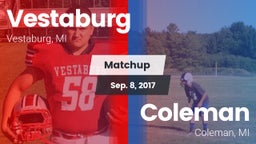 Matchup: Vestaburg vs. Coleman  2017