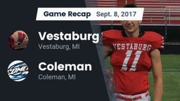 Recap: Vestaburg  vs. Coleman  2017