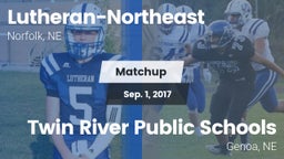 Matchup: Lutheran-Northeast vs. Twin River Public Schools 2017
