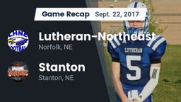 Recap: Lutheran-Northeast  vs. Stanton  2017