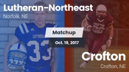 Matchup: Lutheran-Northeast vs. Crofton  2017