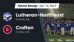 Recap: Lutheran-Northeast  vs. Crofton  2017