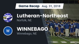 Recap: Lutheran-Northeast  vs. WINNEBAGO 2018