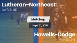 Matchup: Lutheran-Northeast vs. Howells-Dodge  2018