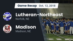 Recap: Lutheran-Northeast  vs. Madison  2018