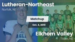 Matchup: Lutheran-Northeast vs. Elkhorn Valley  2019