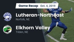 Recap: Lutheran-Northeast  vs. Elkhorn Valley  2019