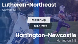 Matchup: Lutheran-Northeast vs. Hartington-Newcastle  2020