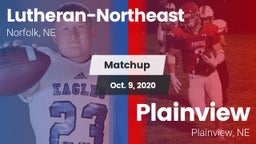 Matchup: Lutheran-Northeast vs. Plainview  2020