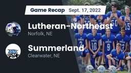 Recap: Lutheran-Northeast  vs. Summerland  2022