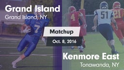 Matchup: Grand Island vs. Kenmore East  2016
