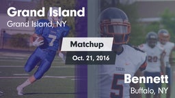 Matchup: Grand Island vs. Bennett  2016