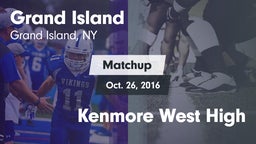 Matchup: Grand Island vs. Kenmore West High 2016