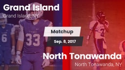 Matchup: Grand Island vs. North Tonawanda  2017