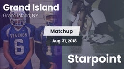 Matchup: Grand Island vs. Starpoint 2018