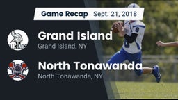 Recap: Grand Island  vs. North Tonawanda  2018