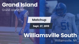 Matchup: Grand Island vs. Williamsville South  2019