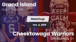 Matchup: Grand Island vs. Cheektowaga Warriors 2019