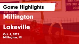Millington  vs Lakeville  Game Highlights - Oct. 4, 2021