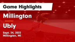 Millington  vs Ubly Game Highlights - Sept. 24, 2022