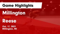 Millington  vs Reese  Game Highlights - Oct. 17, 2022