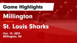 Millington  vs St. Louis Sharks Game Highlights - Oct. 19, 2022