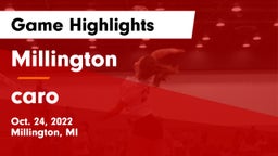 Millington  vs caro  Game Highlights - Oct. 24, 2022