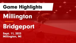Millington  vs Bridgeport  Game Highlights - Sept. 11, 2023