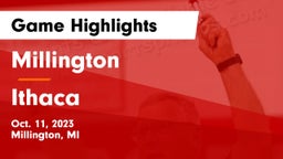 Millington  vs Ithaca  Game Highlights - Oct. 11, 2023