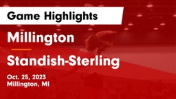 Millington  vs Standish-Sterling  Game Highlights - Oct. 25, 2023