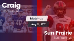 Matchup: Craig vs. Sun Prairie 2017