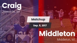 Matchup: Craig vs. Middleton  2017