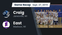 Recap: Craig  vs. East  2019