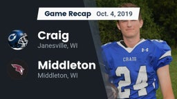 Recap: Craig  vs. Middleton  2019