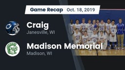 Recap: Craig  vs. Madison Memorial  2019