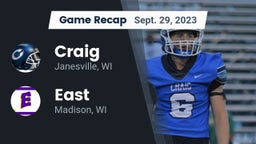Recap: Craig  vs. East  2023