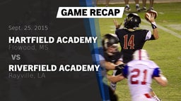 Recap: Hartfield Academy  vs. Riverfield Academy  2015