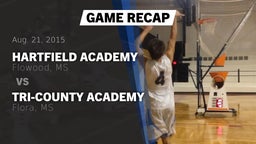 Recap: Hartfield Academy  vs. Tri-County Academy  2015